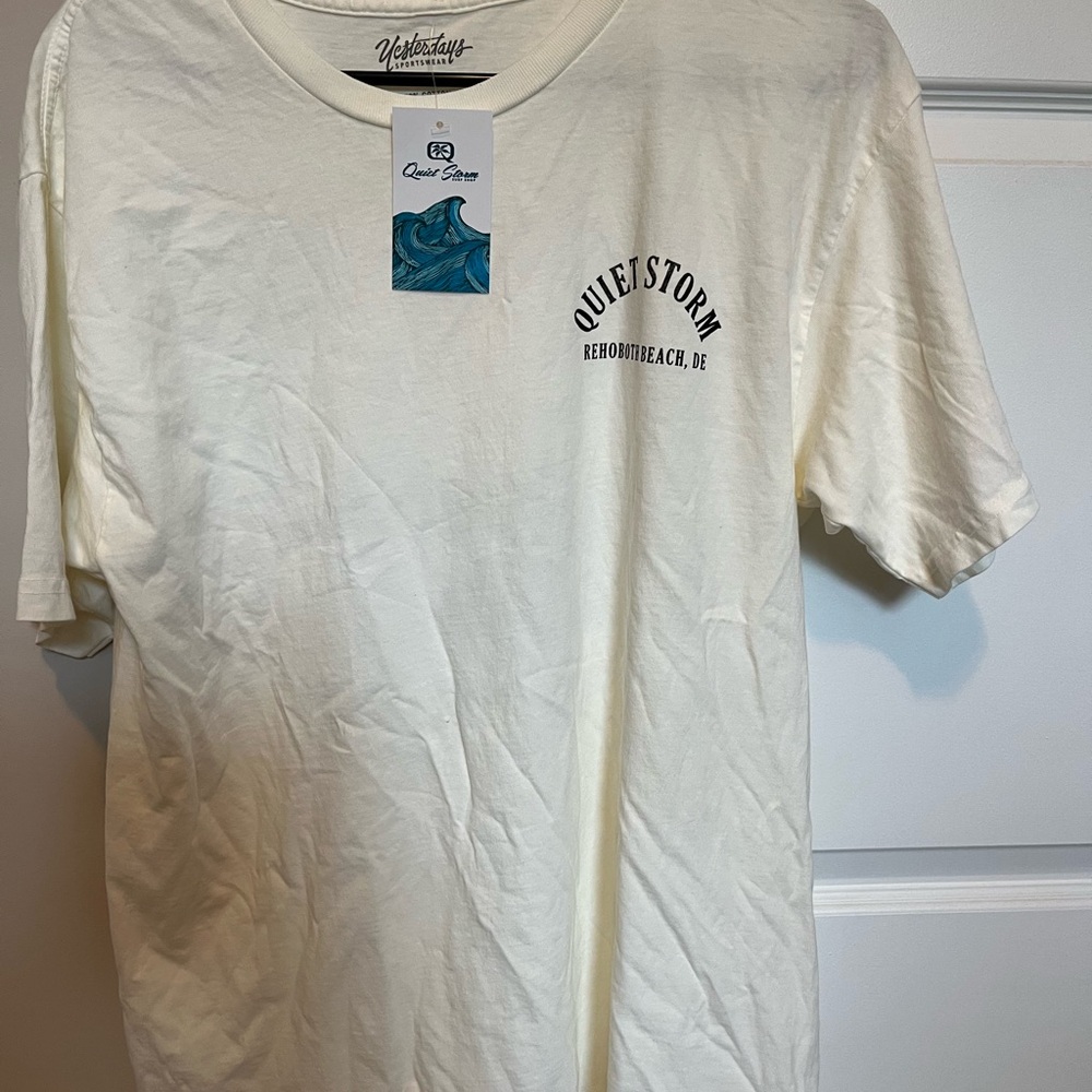 Men's Ivory Short Sleeve Tee